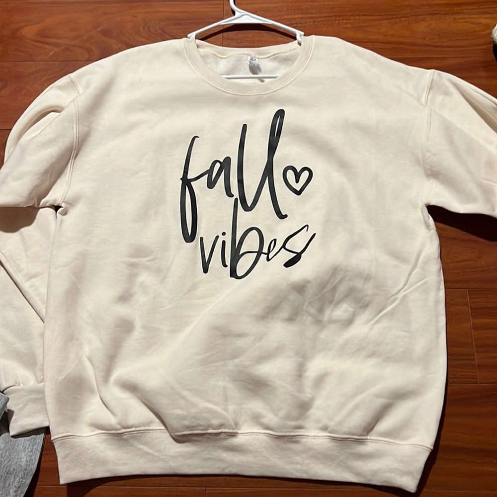 fall vibes sweatshirt